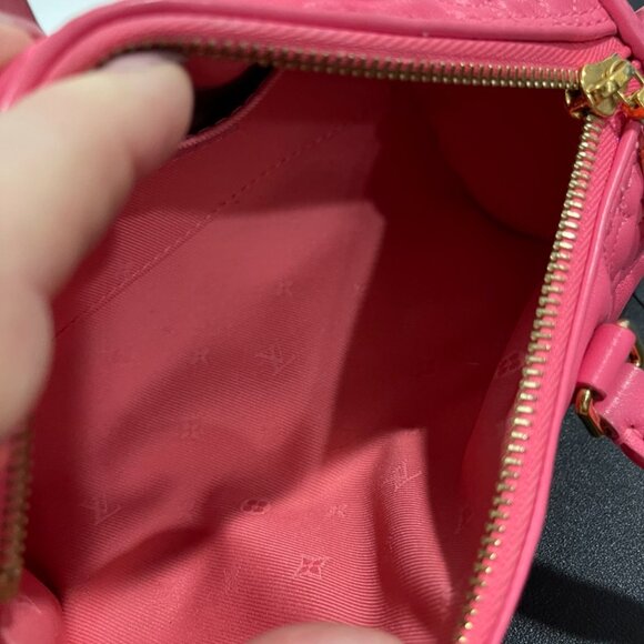 Louis Vuitton Papillon BB Pink Calfskin Hand/Shoulder Bag (JB1423) - Picture 4 of 15